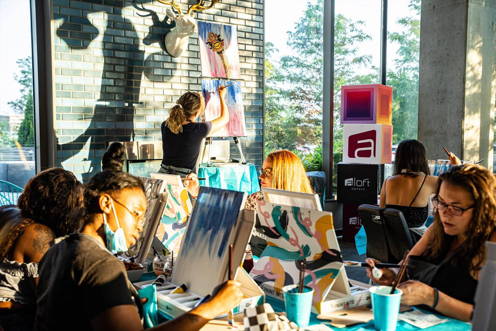 Learning about future artist who inspire creativity and deserve attention. 